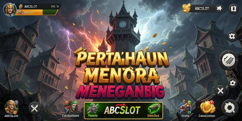 Screenshot gameplay Tower Defense yang seru dan menegangkan.