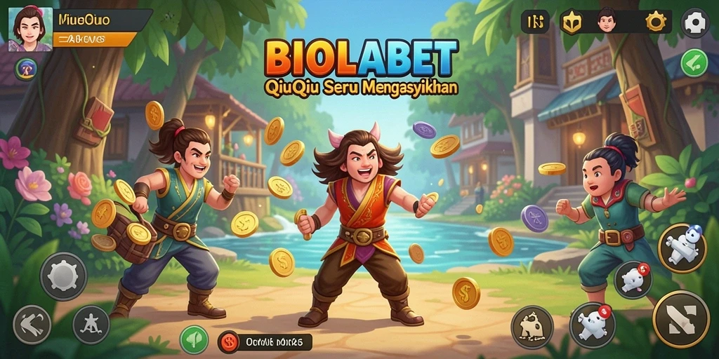 Gambaran tampilan gameplay QiuQiu yang menarik dan seru.