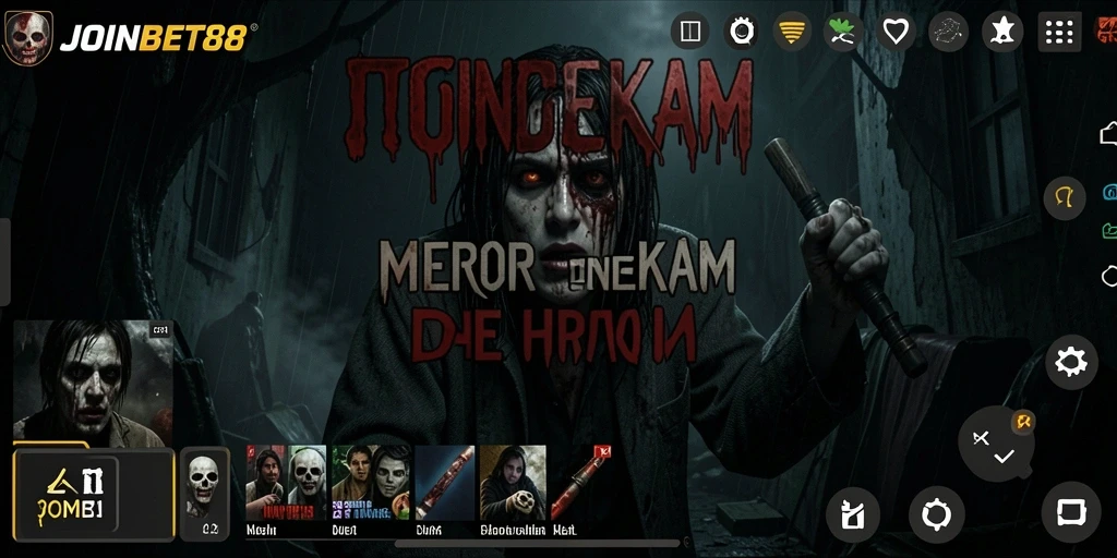 Screenshot menunjukkan gameplay mencekam dari JOINBET88.
