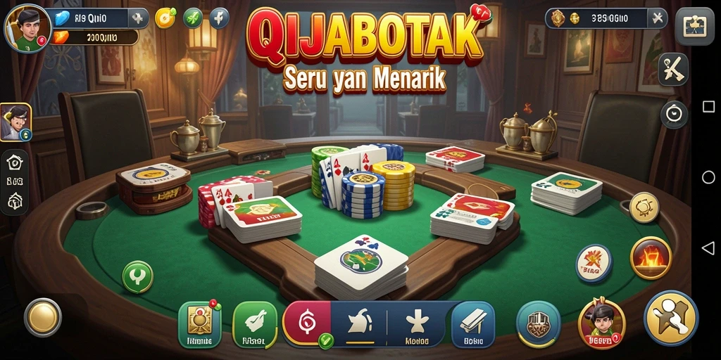 Tampilan gameplay seru dari RAJABOTAK yang menarik.